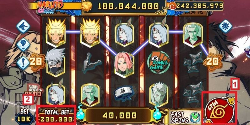 Chiến thuật chơi nổ hũ Naruto hiệu quả tại Go88
