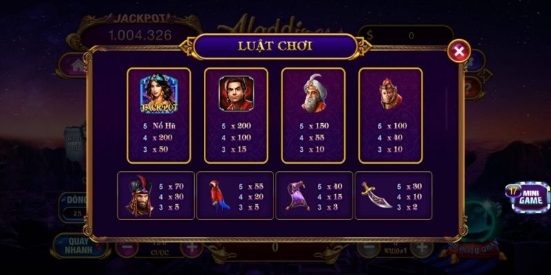 Chiến thuật để tăng cơ hội nổ hũ Aladdin Wishes tại Go88