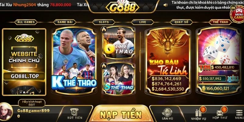 Dấu hiệu nhận biết một cổng game bài Go88 uy tín
