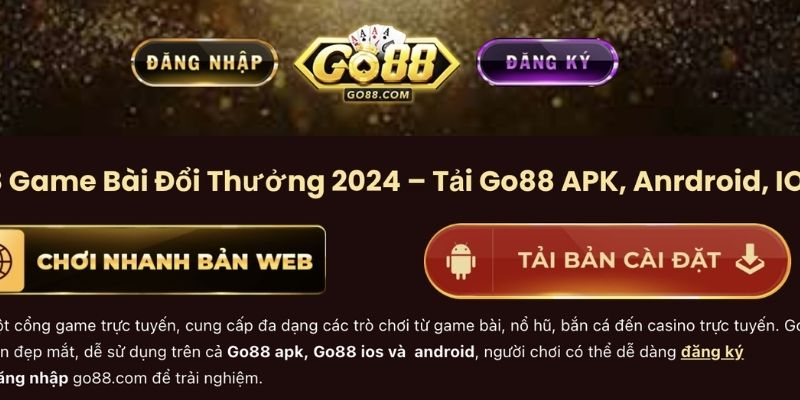 Hướng dẫn cách chơi app nổ hũ Go88 hiệu quả
